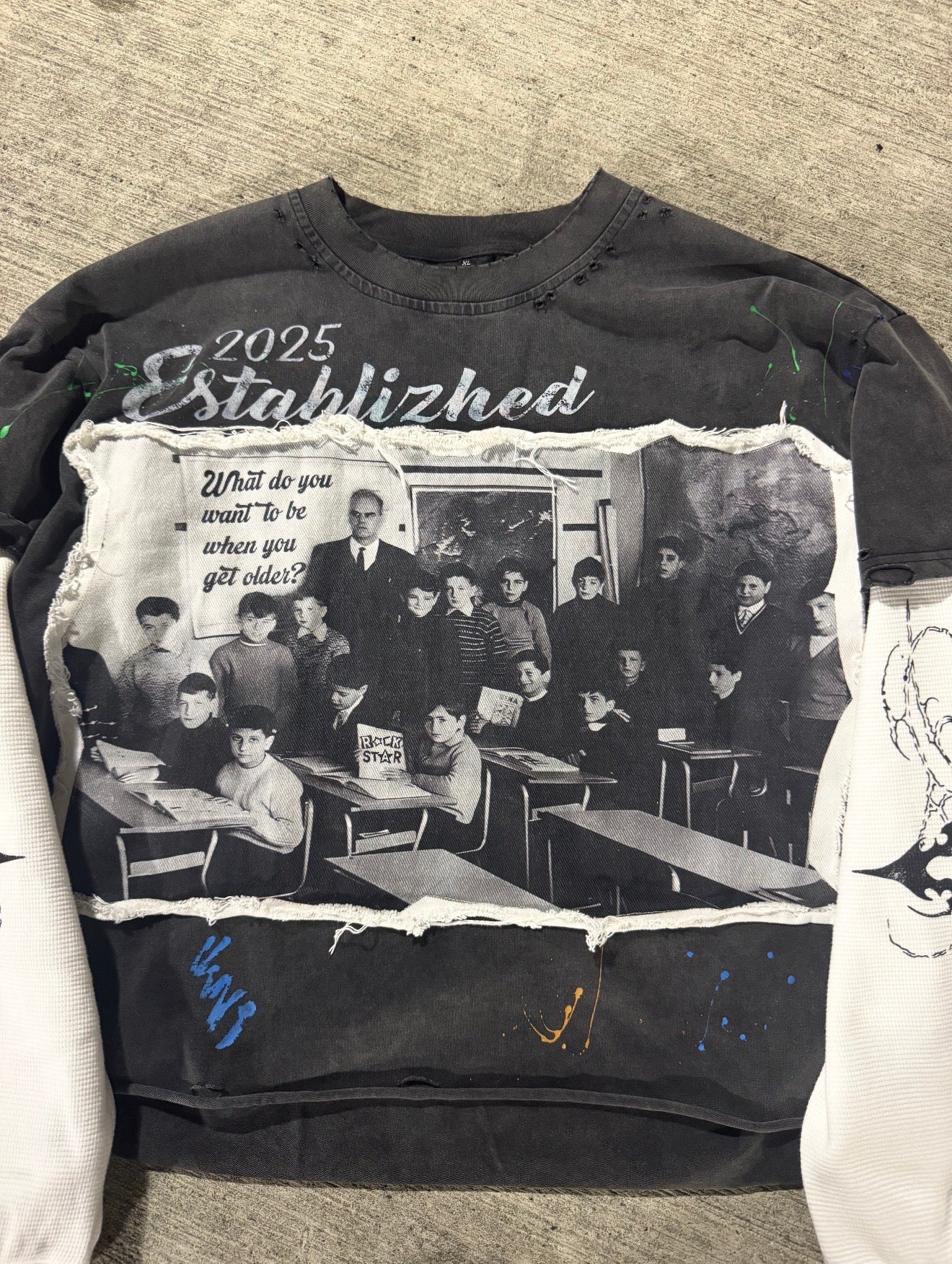 Long sleeve gallery shirt